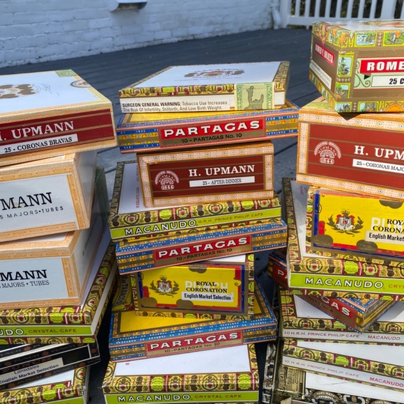 Vintage Cigar Box Set of 2 - Picture 4 of 5